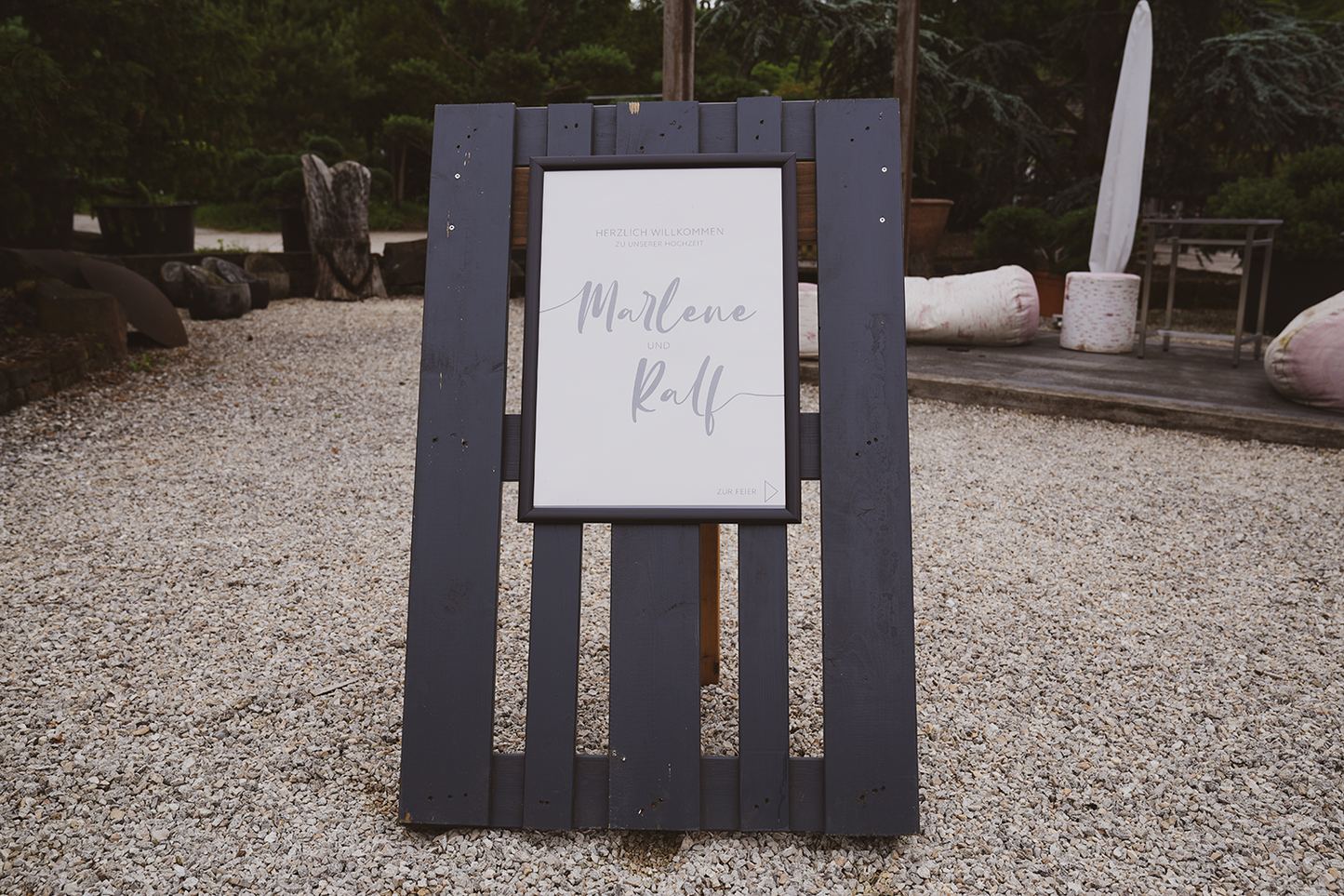 Willkommens-Plakate für Hochzeiten (individualisierbar)