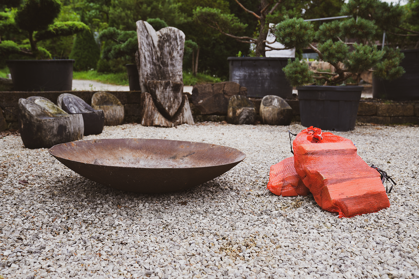 Feuerschale (exkl. Brennholz)