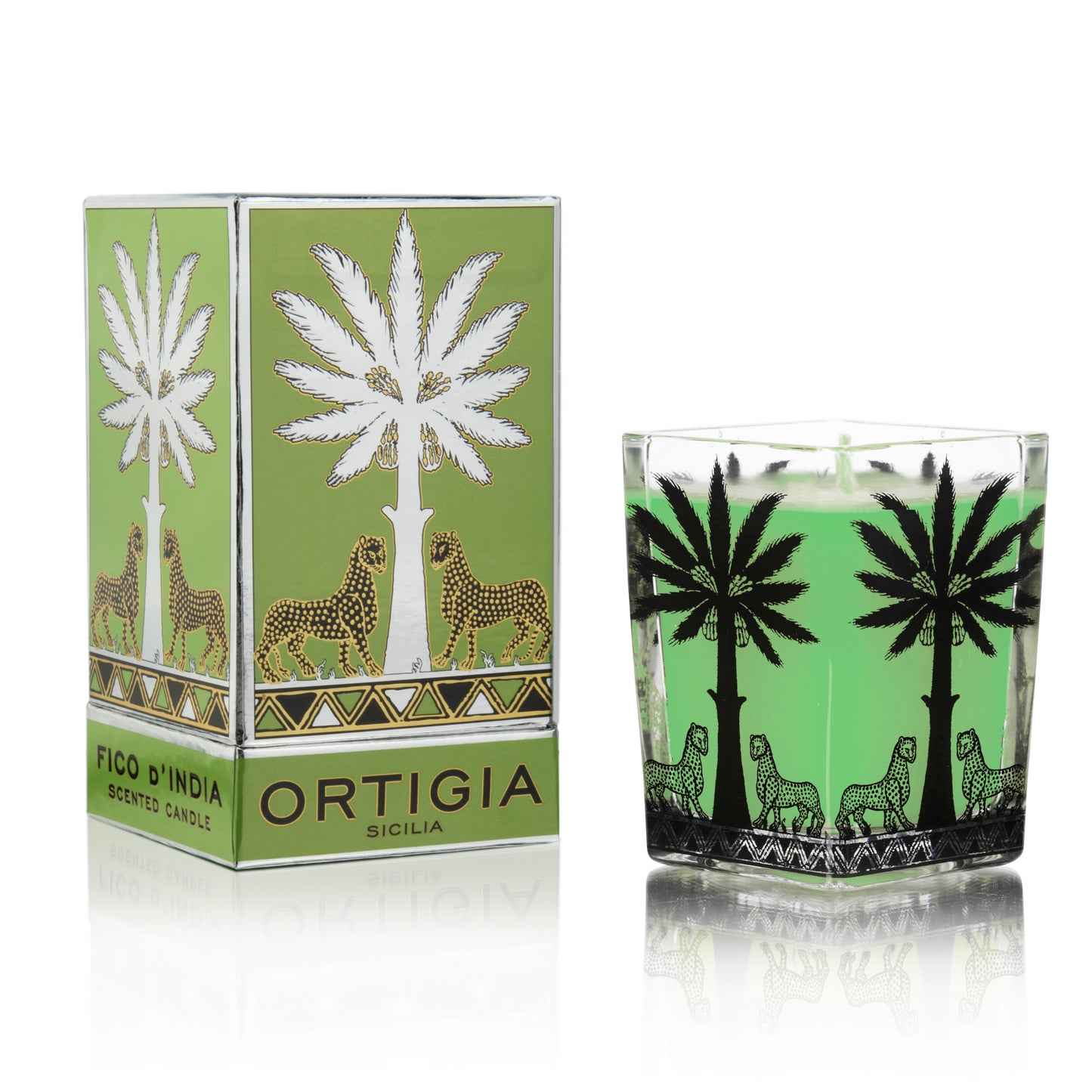 Fico d'India Large Square Candle – Ortigia Sicilia