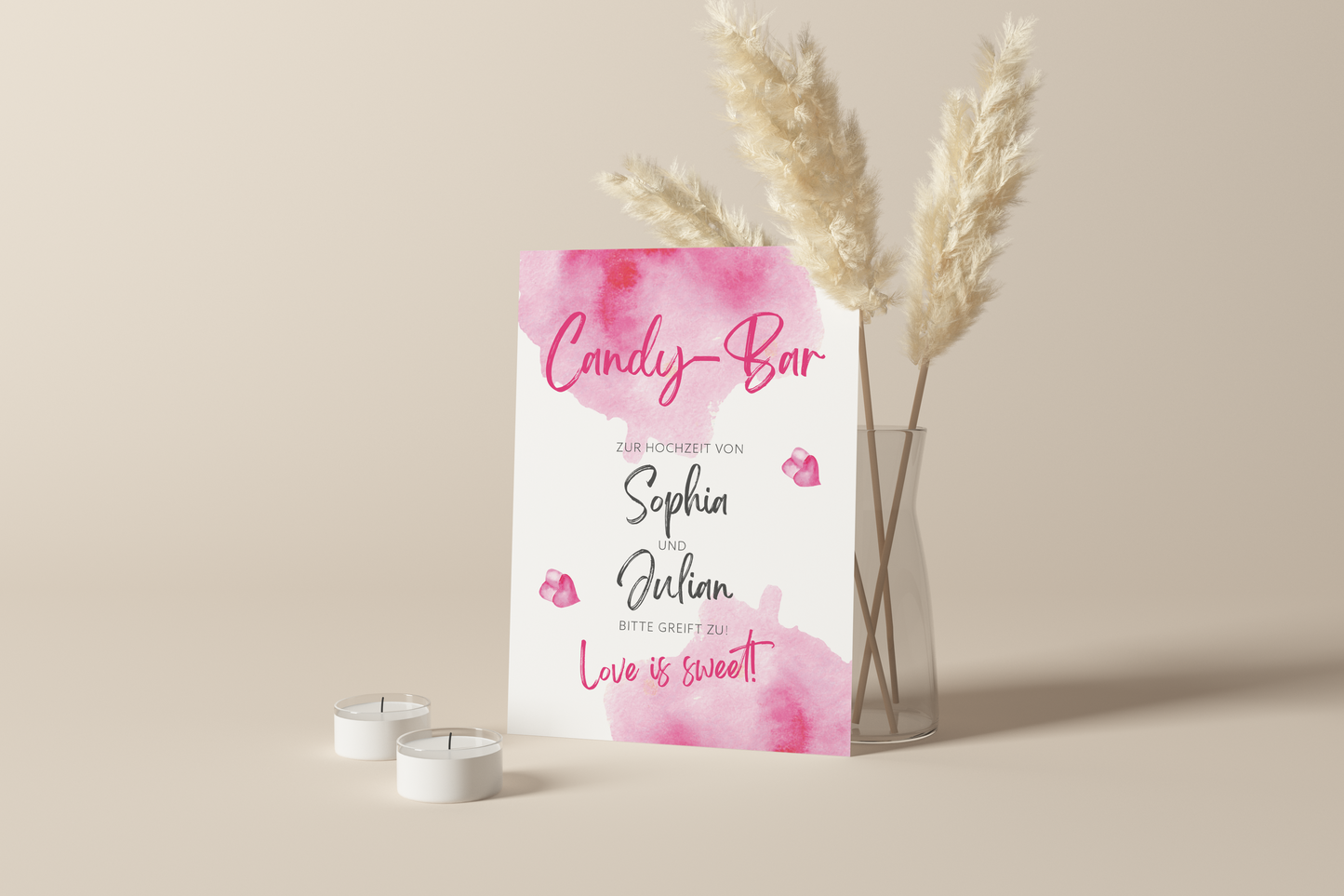 Candy-Bar Basic (Gläser ohne Deko & Etagere)