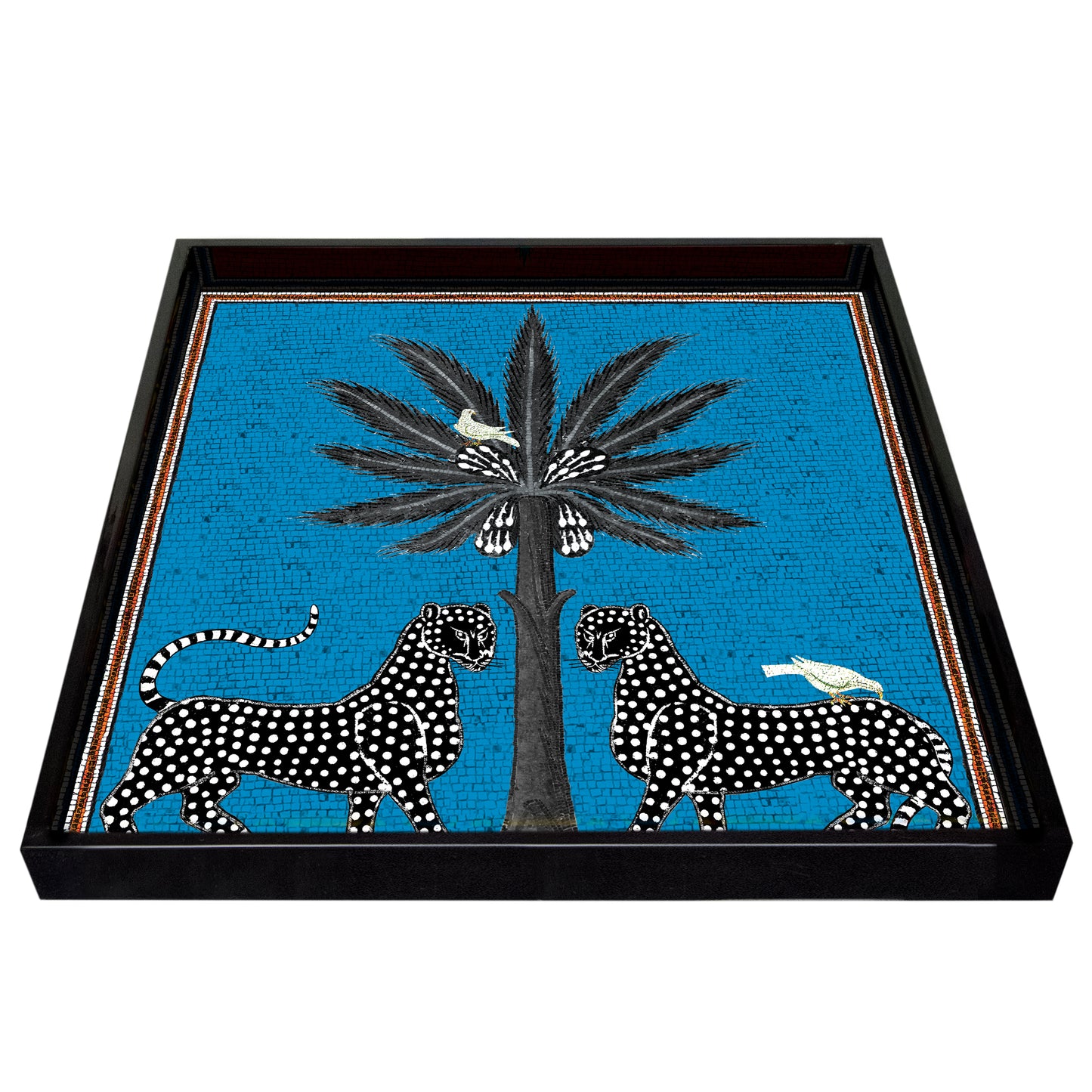Tray Square Blue – Ortigia Sicilia