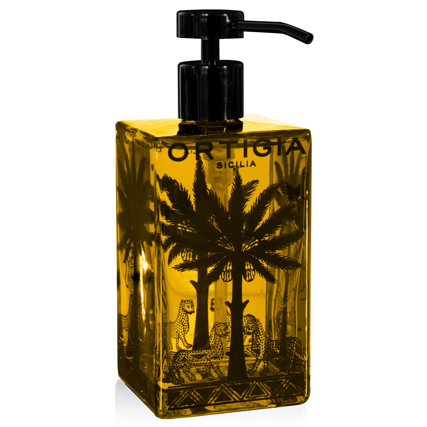 Ambra Nera Liquid Soap 300ml Glass – Ortigia Sicilia