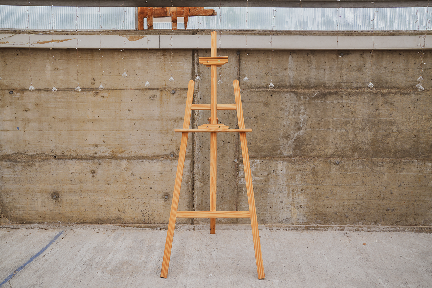 Staffelei aus Holz