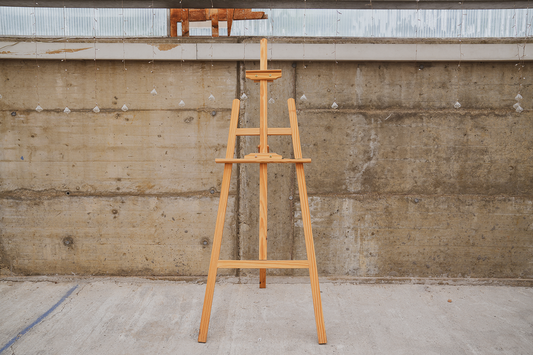 Staffelei aus Holz