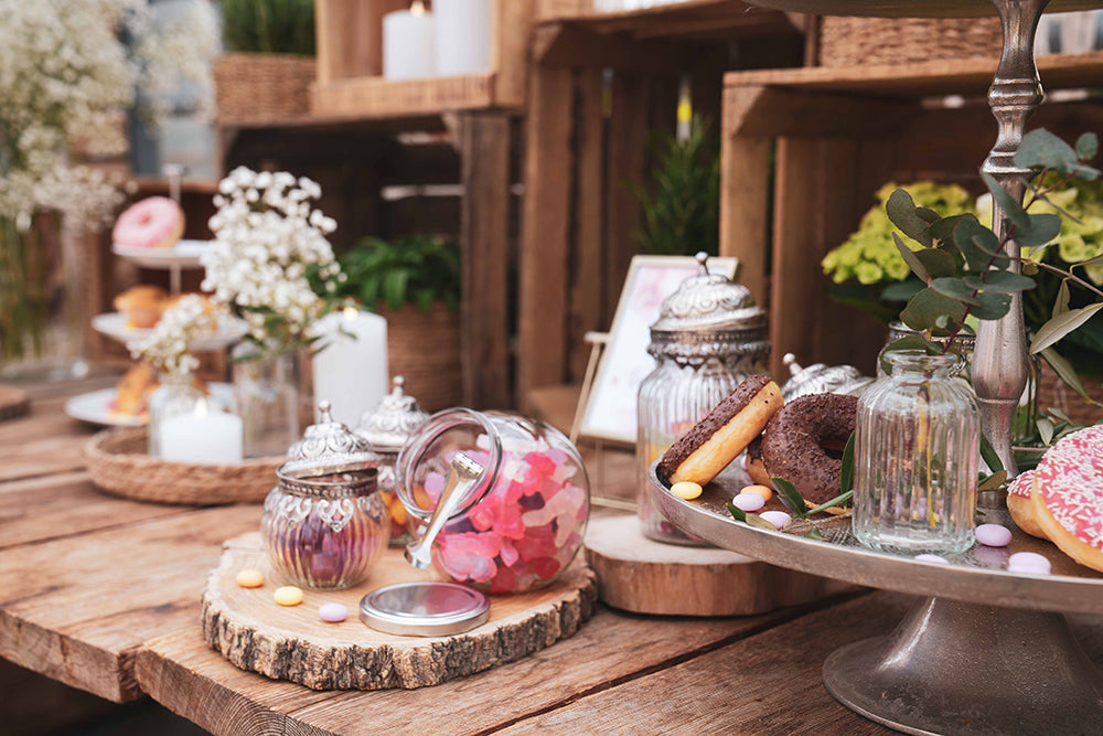 Candy-Bar Basic (Gläser ohne Deko & Etagere)