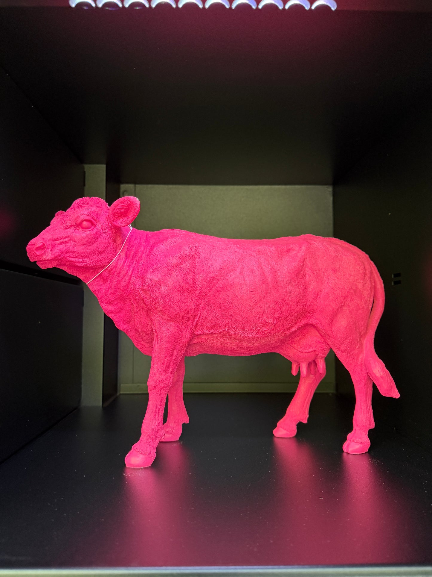 Pinke Kuhfigur