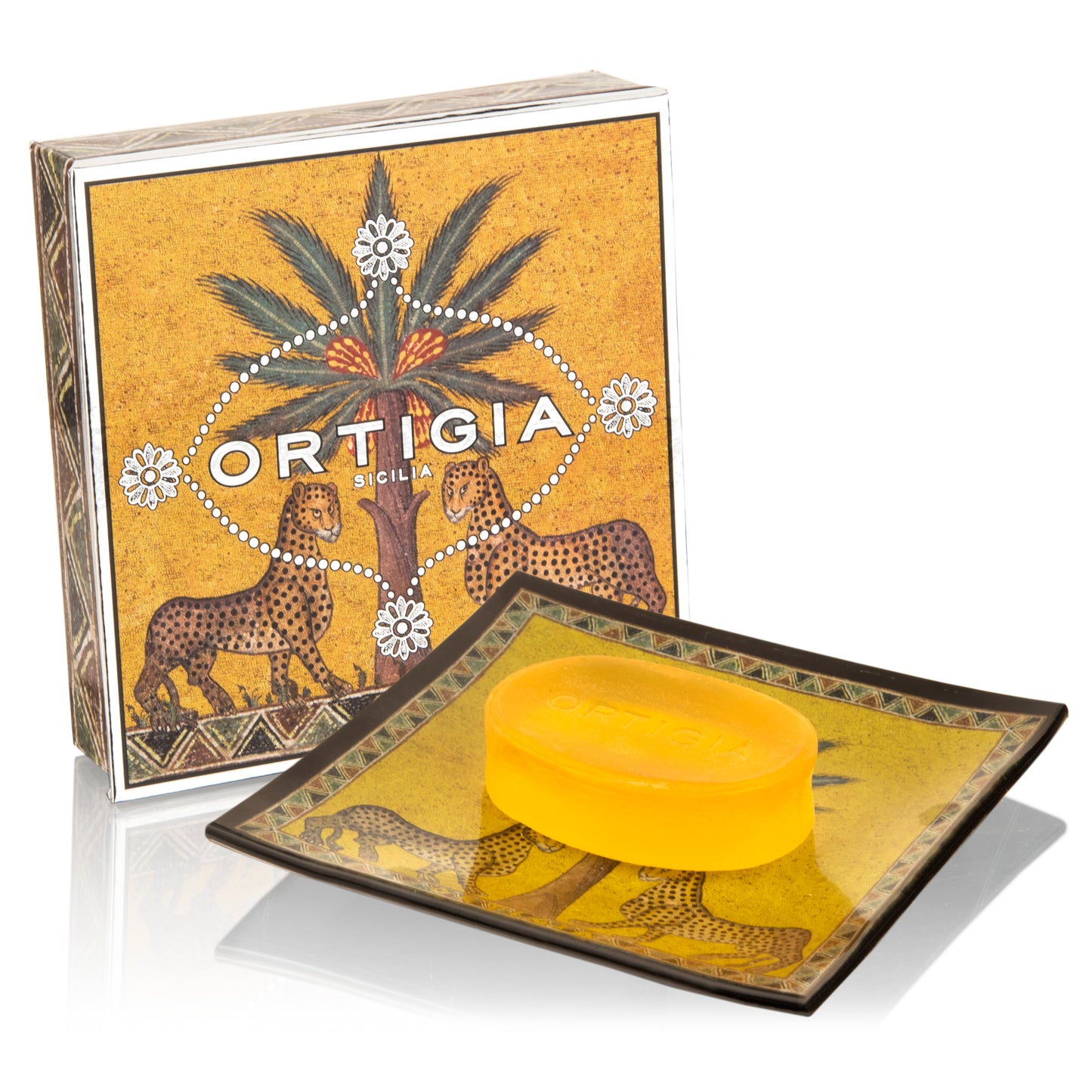 Zagara Glass Plate & Soap – Ortigia Sicilia
