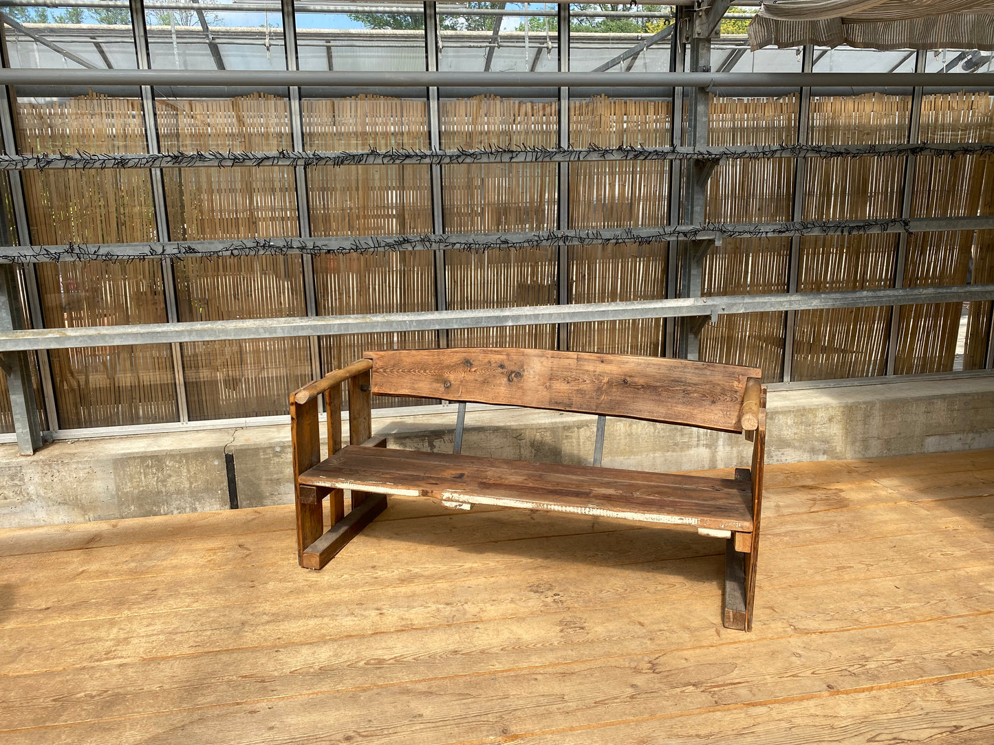 Sitzbank aus Holz von unicosa